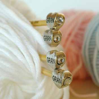 Gran Knitting Needles Two Pair Gift Set, 2 of 2