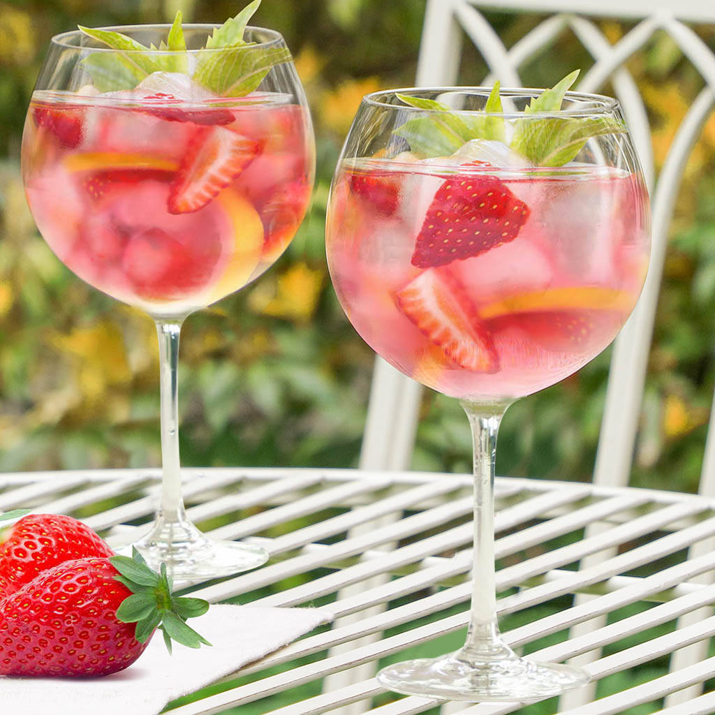 Set Of Two Luxury Gin Glasses By Dibor