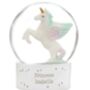 Personalised Unicorn Snow Globe, thumbnail 4 of 5