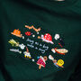 Snug As A Bug Embroidered Sweatshirt, thumbnail 3 of 7