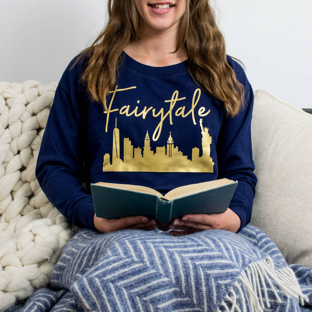 Fairytale Over New York Christmas Jumper By Lovetree Design