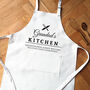 Personalised Grandad's Kitchen Apron, thumbnail 1 of 2