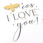 Because I Love You Bee Card, thumbnail 5 of 6