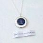 Personalised Zodiac Constellation Locket Necklace, thumbnail 3 of 7