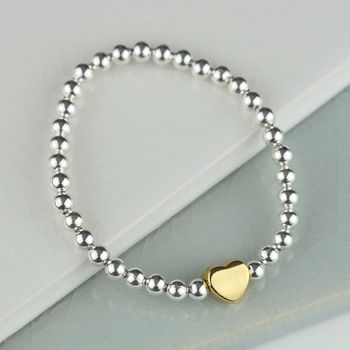Tilly Children's Gold Plated Heart Bracelet, 3 of 4