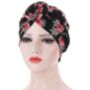 Pre Tied Chemo Headwear Turban Headwrap Front Knot, thumbnail 5 of 7