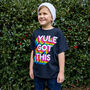 Yule Got This Boys' Christmas T Shirt, thumbnail 3 of 4
