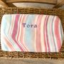 Personalised Custom Name Velvet Makeup Bag Gift, thumbnail 8 of 8
