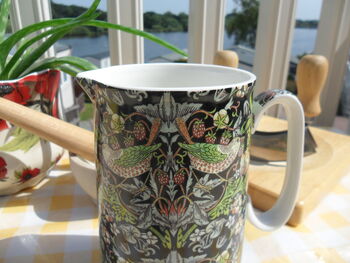 Medium China Jug In Strawberry Thief Design, 3 of 8