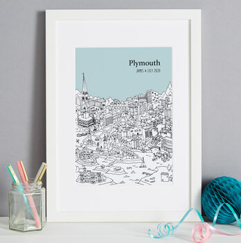 Personalised Plymouth Print, 2 of 11