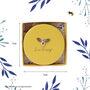 Yellow Bee Happy Bee Embellished Compact Mirror • Perfect Gift • Gift Boxed • Travel Friendly • Handbag Accessory • Ladies Gift • Vacation, thumbnail 5 of 5