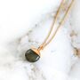 The Orb Peridot August Birthstone Necklace, Gold, thumbnail 2 of 6