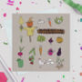 'Veggie Patch' Birthday Card, thumbnail 2 of 4