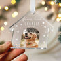 Personalised Pet Memorial House Ornament Photo And Name, thumbnail 6 of 8