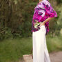 Wide Leg Palazzo Trousers In Ivory Linen Blend, thumbnail 2 of 3