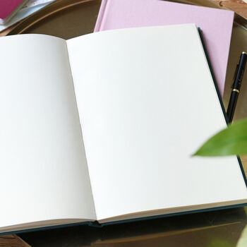 Personalised Fabric Wedding Planner Notebook, 3 of 7