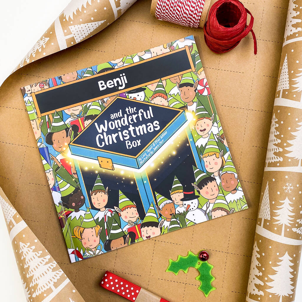 The Christmas Box Of Wonder Personalised Book, 1 of 10