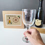 Personalised 80th Birthday Gift Wine Glass, thumbnail 2 of 5