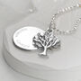 Family Tree Necklace Personalised In Sterling Silver, thumbnail 2 of 6