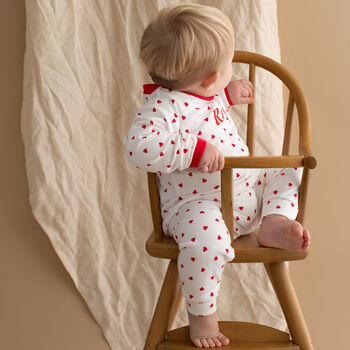 Personalised Children's Valentine's Day Pyjamas, 2 of 6