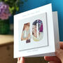 Personalised 40th Forty Birthday Photo Card, thumbnail 2 of 4