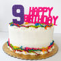 Brick Style Birthday Cake Topper Combo, thumbnail 1 of 4