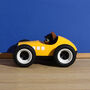 Midi Egg Racing Car With Carlos The Cat, thumbnail 1 of 11