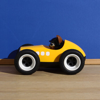 Midi Egg Racing Car With Carlos The Cat, 2 of 11