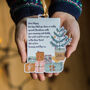 Personalised Christmas Tree And Presents Tag Decoration, thumbnail 2 of 6