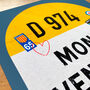 Personalised Tour De France Road Sign Art, Mont Ventoux, thumbnail 9 of 9