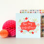 Floral Valentine's Greetings Card, thumbnail 3 of 5