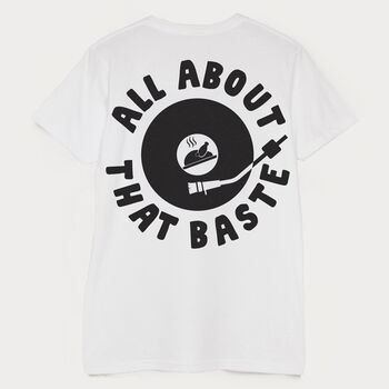 All About That Baste Men's Christmas T Shirt, 6 of 6