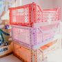 Medium Coloured Stackable Storage Crates, thumbnail 1 of 1