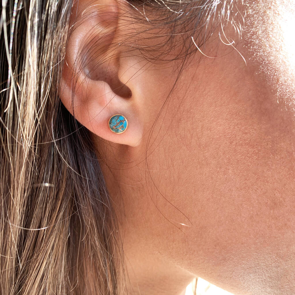 Pandora's Secret Stud Real Dried Flower Earrings