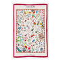 Large Linen Tea Towel 'Collage', thumbnail 6 of 7