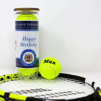 Personalised Classic Tennis Balls, 8 of 12