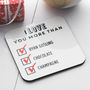 Personalised 'I Love You More Than' Coaster, thumbnail 6 of 7