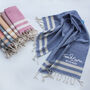 Personalised Cotton Tea Towel And Tablecloth, thumbnail 1 of 12
