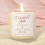 Auntie Candle Gift Personalised Auntie Birthday Gift Set, thumbnail 1 of 6