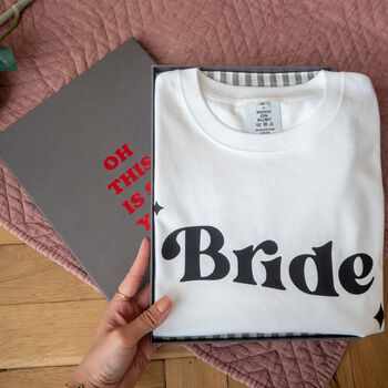 Retro Bride Hen Party Wedding T Shirt, 9 of 10