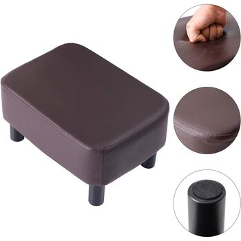 Small Footstool Ottoman Footrest Padded Stool Seat, 8 of 11