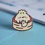 Cute Dumpling Enamel Pin, thumbnail 5 of 7