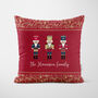 Personalised Red Nutcracker Cushion, thumbnail 4 of 7