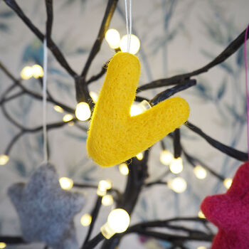 Letter And Star Christmas Tree Decoration, 10 of 12