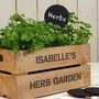 Personalised Large Wooden Planter Crates, thumbnail 3 of 6