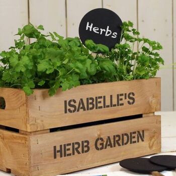 Personalised Large Wooden Planter Crates, 3 of 6