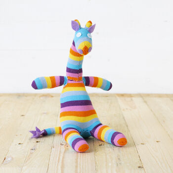 Make Your Own Sock Giraffe Craft Kit, 2 of 6