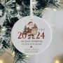 Personalised New Home Ceramic Christmas Tree Decoration, thumbnail 1 of 4