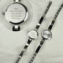 Engraved Wrist Watch Sentimental Gift For Her, thumbnail 4 of 7