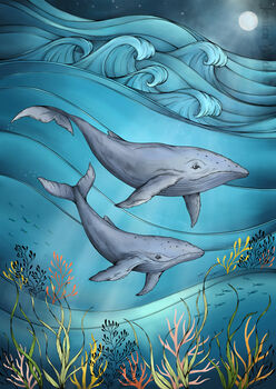 Song Of The Sea Fine Art Giclée Print, 2 of 4